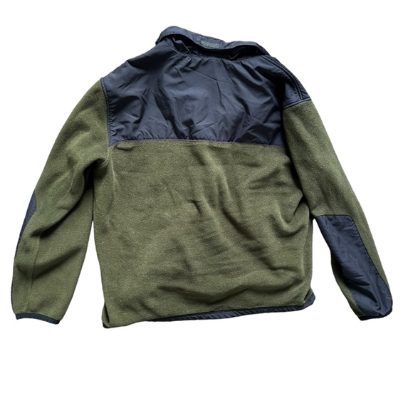 Polo Ralph Lauren Olive Green Black Polartec Denali Fleece Jacket Men's size XL - Picture 2 of 11